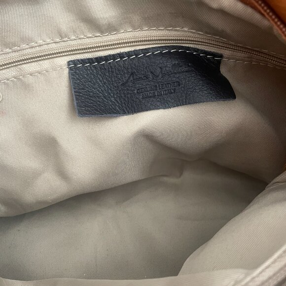 Anna Morellini Italian Leather Shoulder Bag - Picture 10 of 11